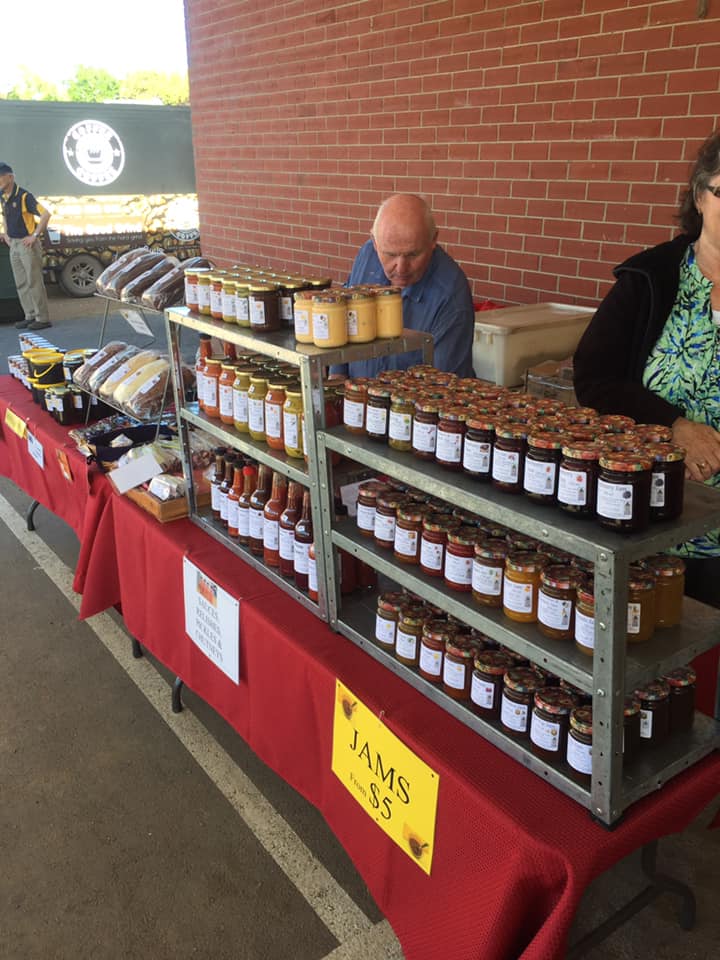 Shelves of jams, sauces, relishes and chutneys from $5